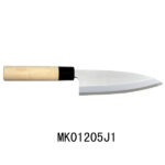 6"White Wood Handle Japan Chef Knife S/S