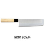 8"White Wood Handle Japan Fruit Knife S/S