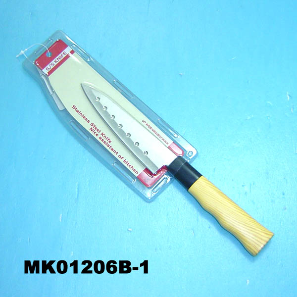 Utility Knife With Wooden Loking Bc