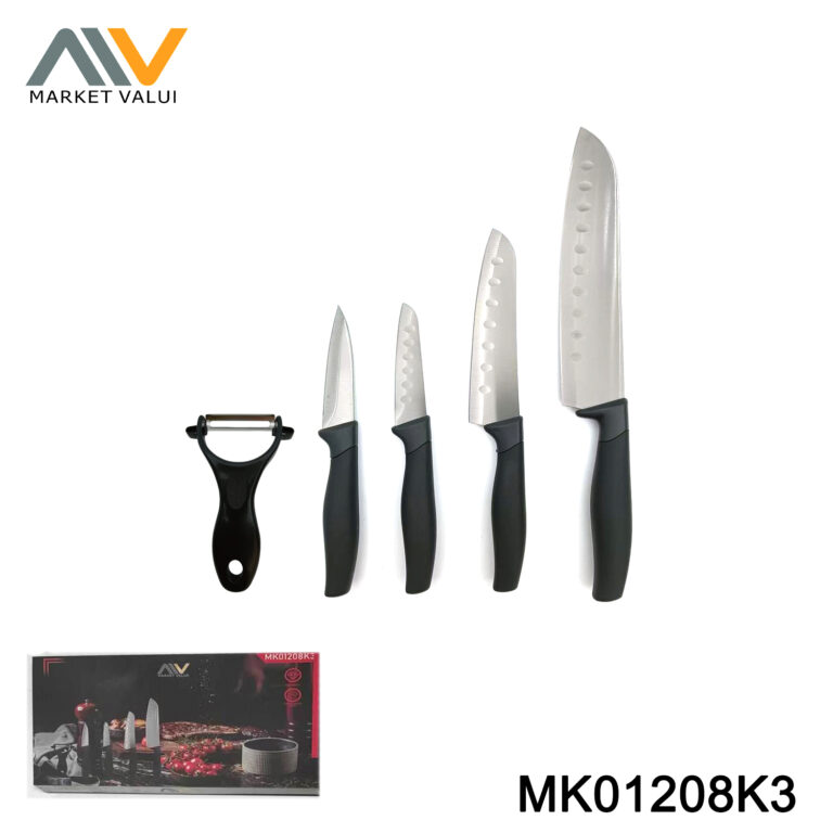 5PK Knife Set Titimum Coated DB