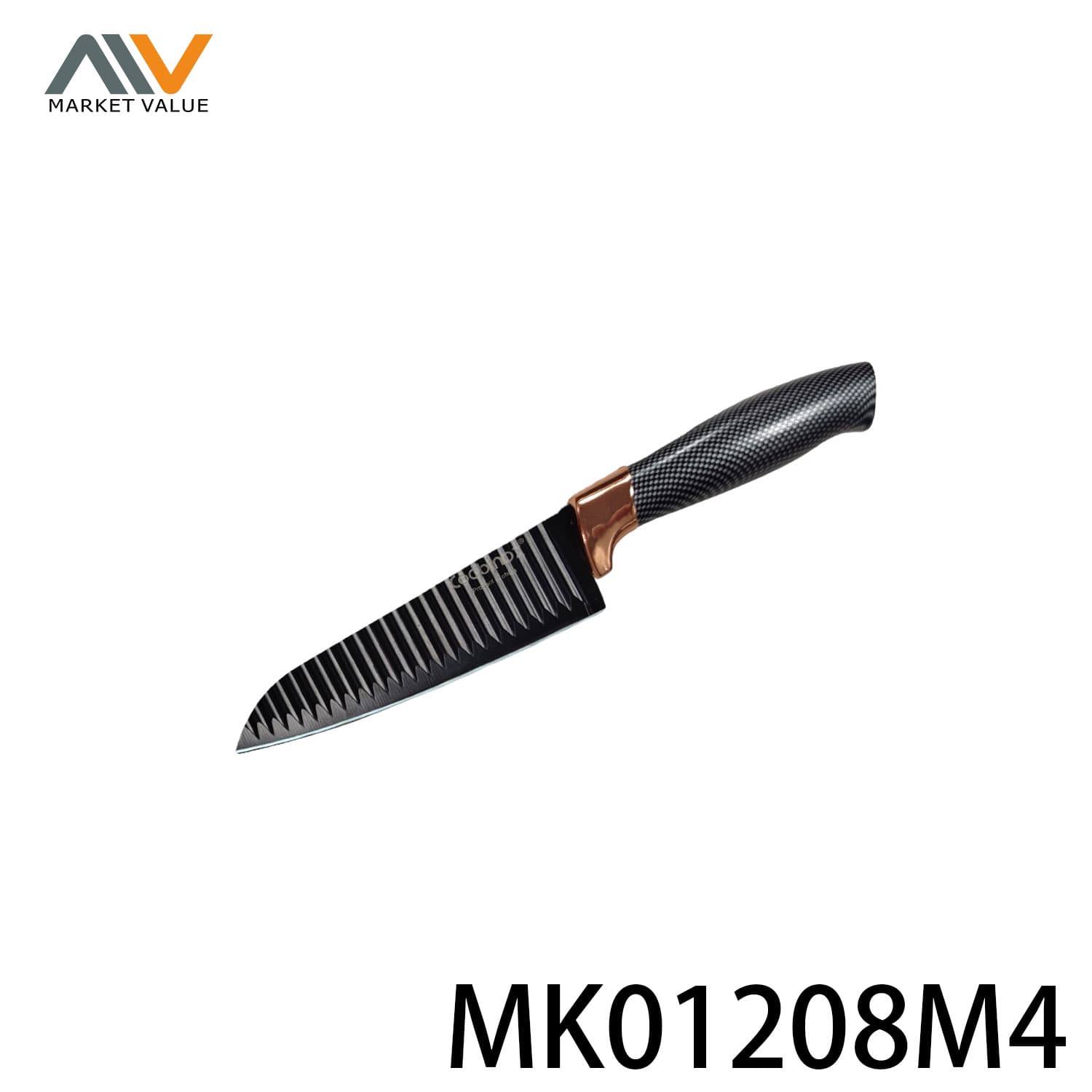 MK01208M4 5In Chef Knife Pvc Cover+ Tire Card