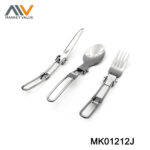 3Pk Ss Trval Cutlery Set In Pouch （Knife