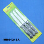 3Pcs Steak Knife Pp Handle B/C