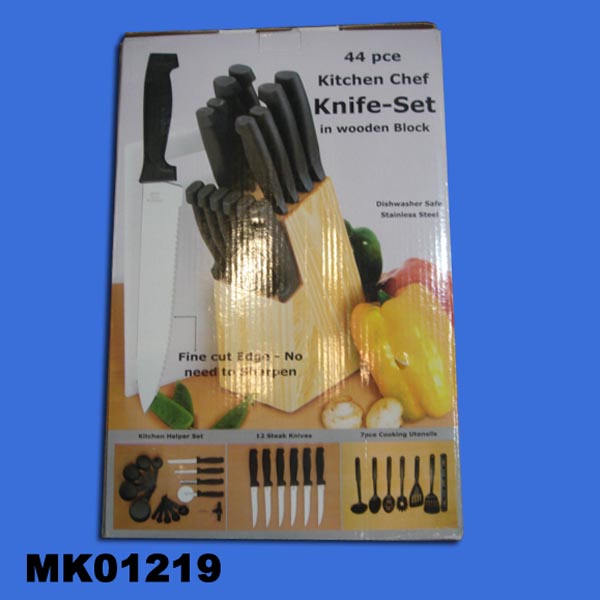 MK01219 44Pcs Kitchen Chef Knife-Set