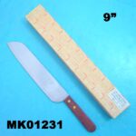 9"Fishing Knife W/ Wooden Handle