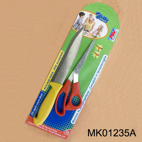 6.5" Chef Knife + 8.5" Scissors D/B