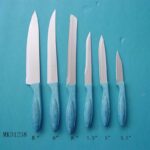 5Pcs P.P.Handle Knife Set