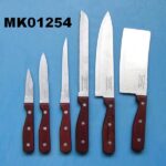 6Pcs Knife Set W/ Wooden Handle