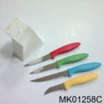 5Pk Knife Set With Plastic Holder In Gift Box