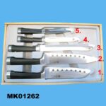 5Pcs S.S. Knife Set In Window Box