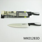 Chef Knife  Tie On Card With Pvc Sleeve
