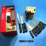 15Pcs Knifes Set In Colour Box