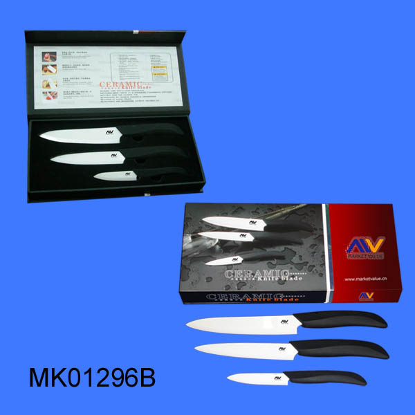 MK01296B 3Pcs Ceramic Knife