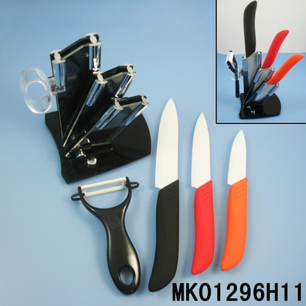 MK01296H11 5Pcs Ceramic Knife In Colour Box