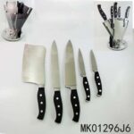 6Pcss/S Knife Set +Block