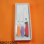 3Pcs Ceramic Knife Soft Handle In Box