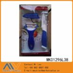 3.5" Ceramic Knife With Trp Handle And Peeler In Pvc Box