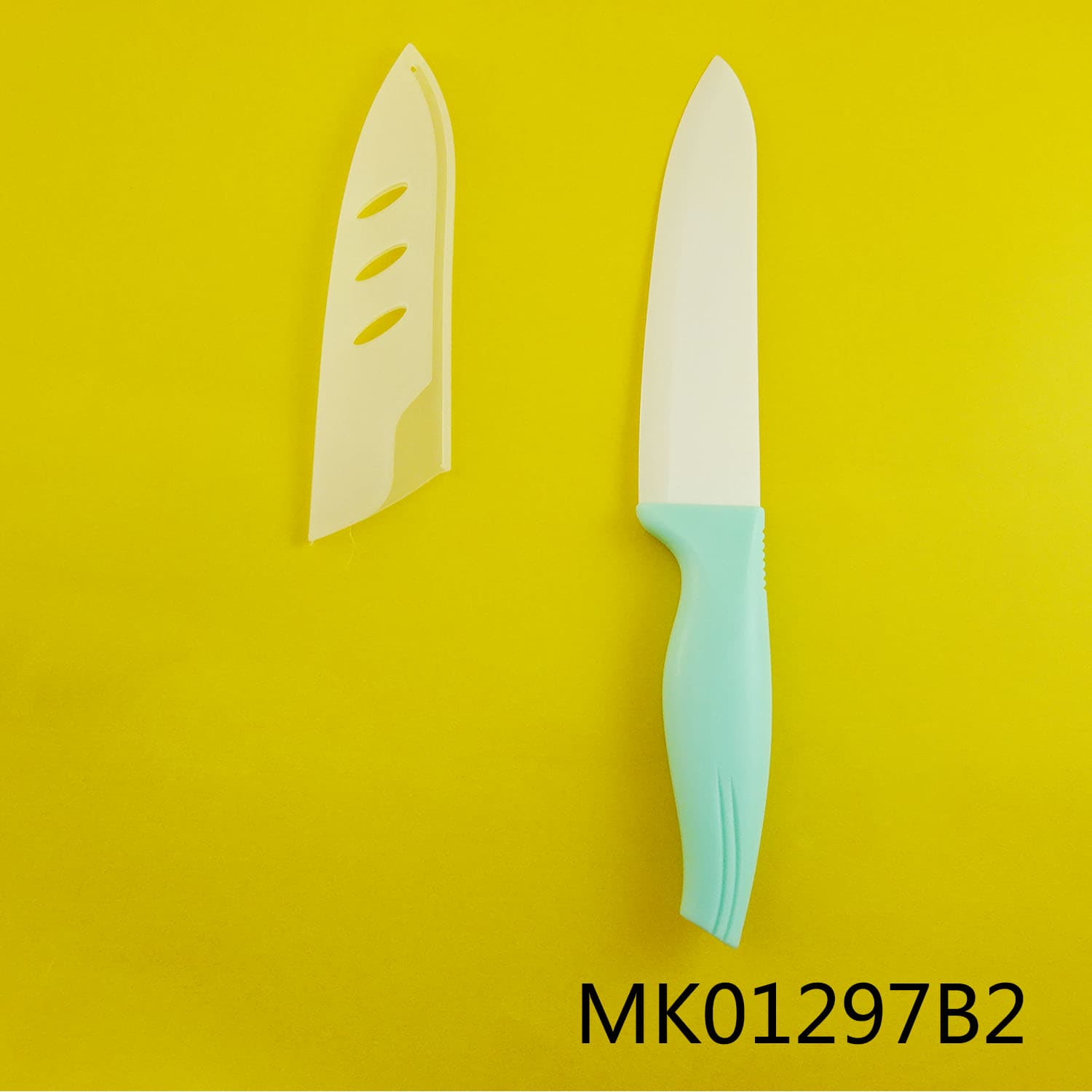 MK01297B2 6"Chef Knife Ceramic With Blade Cover