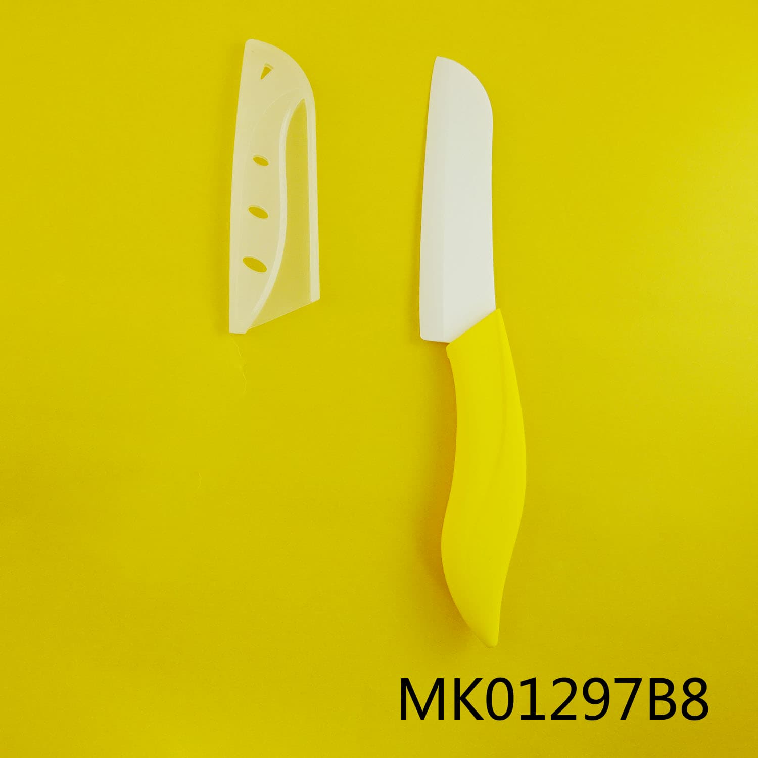 MK01297B8 5"Santoku Knife Ceramic With Blade Cover