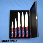 5Pcs Knife Set In Wooden Box