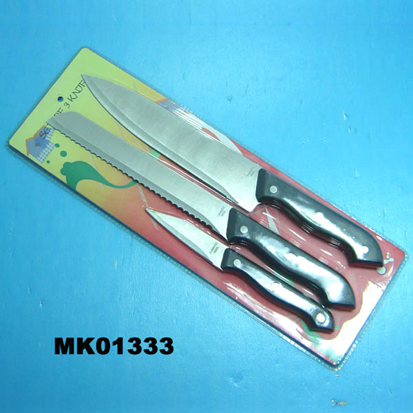 MK01333 3Pcs Knife Set D/B