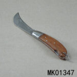 Grape Knife W/ Wooden Handle D/B