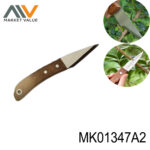 S/S Grafting Knife With Wood Handle