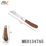 3"Folding Knife With Wooden Handle