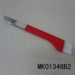 Mushroom Knife With Brush With Plastic Handle