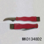 Fold Mushroom Knife With Plastic Handle