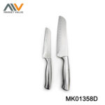 2Pcs Santoku Knife Set