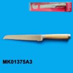 Bamboo S/S  Bread Knife In Pvc Box