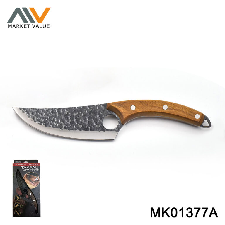 SS Meat Kinfe with  Wooden Handle DB With Knife cover