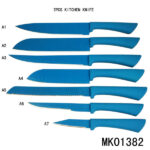 7Pcs Non-Stick Knife Set