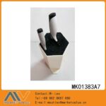 Hexagonal Flexible Knife Block With Black Pp Rod