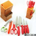 S/S Plastic Stand+7Pcs Kitchen Tools