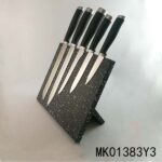 5Pcs S/S Knife Set+Block