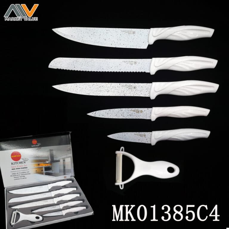 Sets Of 6Pcs Ss Knife With Pp Handle