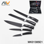 6Pcs Non-Stick Knife Set