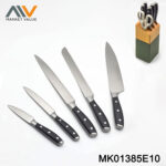 7Pcs Knife Set With Pom Handle