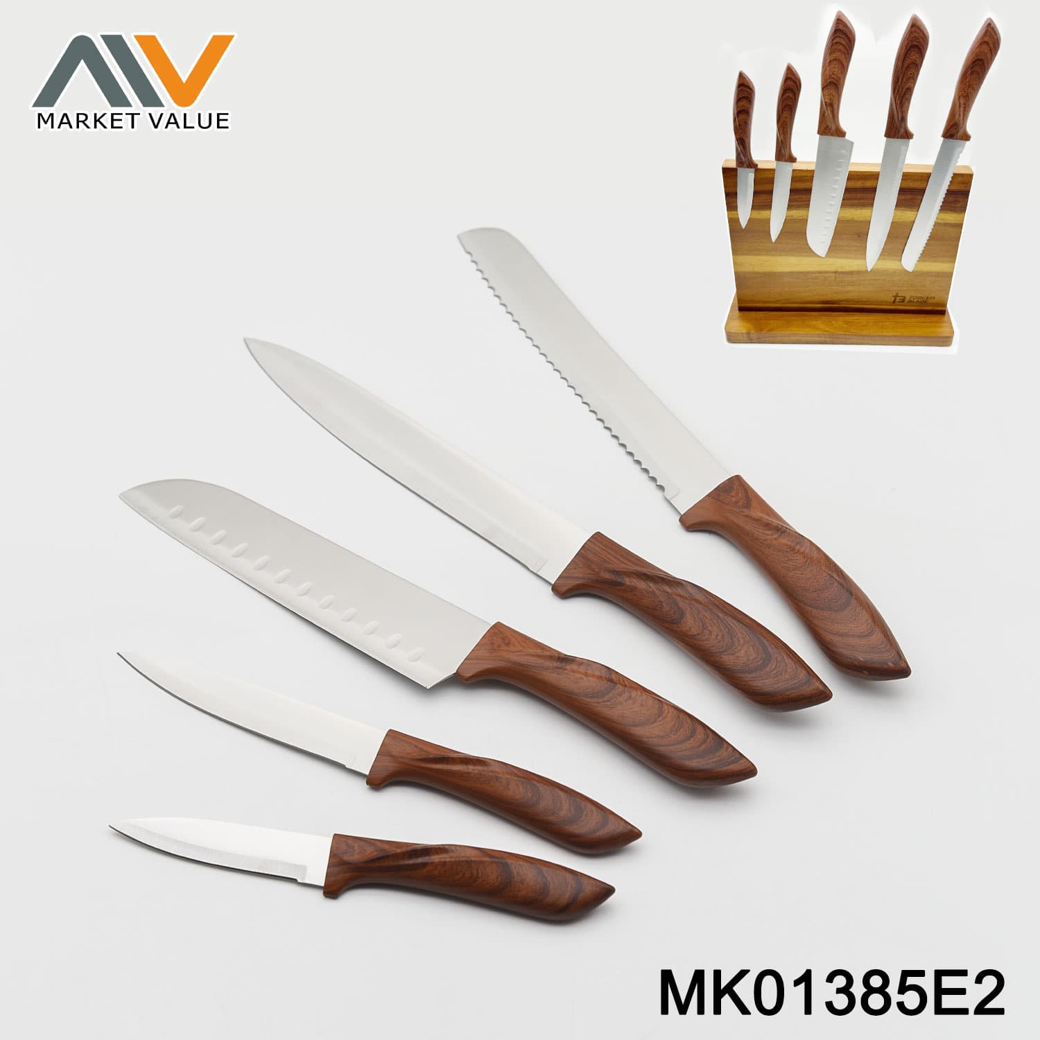 MK01385E2 6Pcs Knife Set