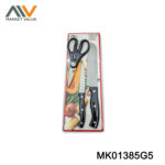 Set 0F 3Pcs Knife Set( Full Tang Knife+ Scissors)