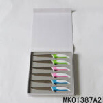 Set Of 6 S.S Steak Knife In Colour Box