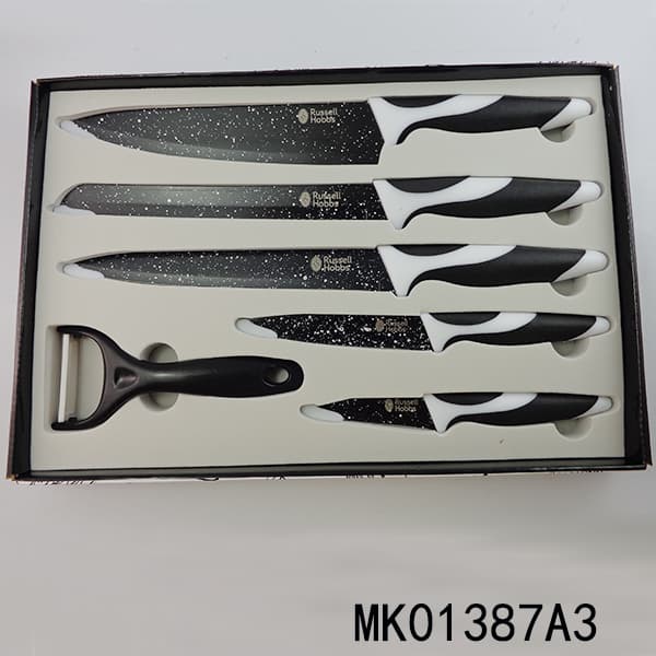 MK01387A3 6Pcs S.S Knife Set In Window Box