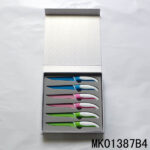 Set Of 6 Non-Stick Coating Steak Knife In Colour Box