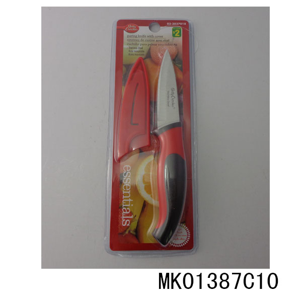 MK01387C10 3.5"Fruit Knife With Cover