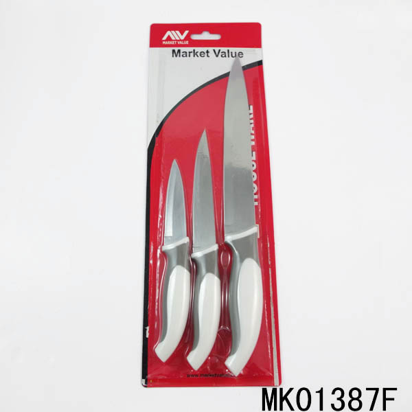 MK01387F Set Of 3 S.S Kitchen Knife