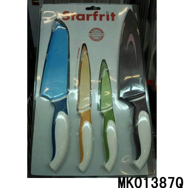 MK01387Q Set Of 4 S/S Kitchen Knife
