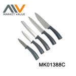 Ss 5Pcs Kttchen Knife Set With Pp Handle Db