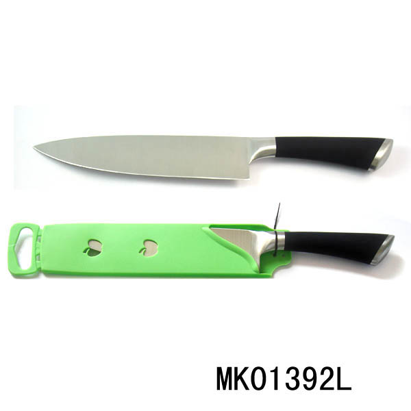 MK01392L 8" Chef Knife Hollow Handle With Pp Hang Cover
